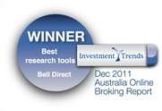 Investment Trend ‘Best research tools’
