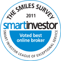 Smart Investor League of Exceptional Service award 2011