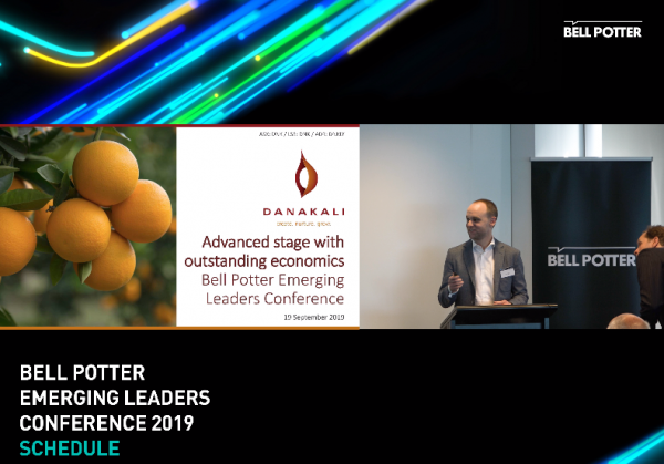 Danakali - Bell Potter Emerging Leaders Conference