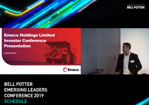 Emeco Holdings - Bell Potter Emerging Leaders Conference