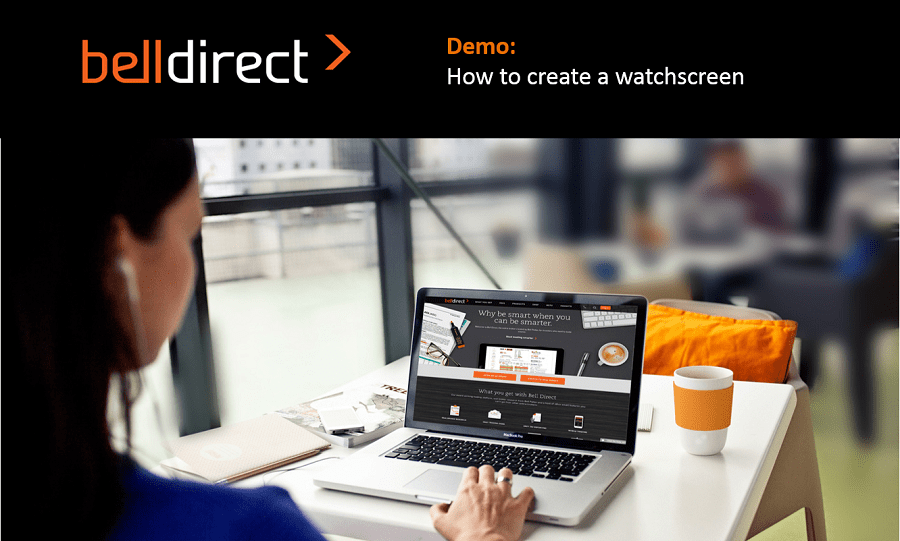How to create a watchscreen
