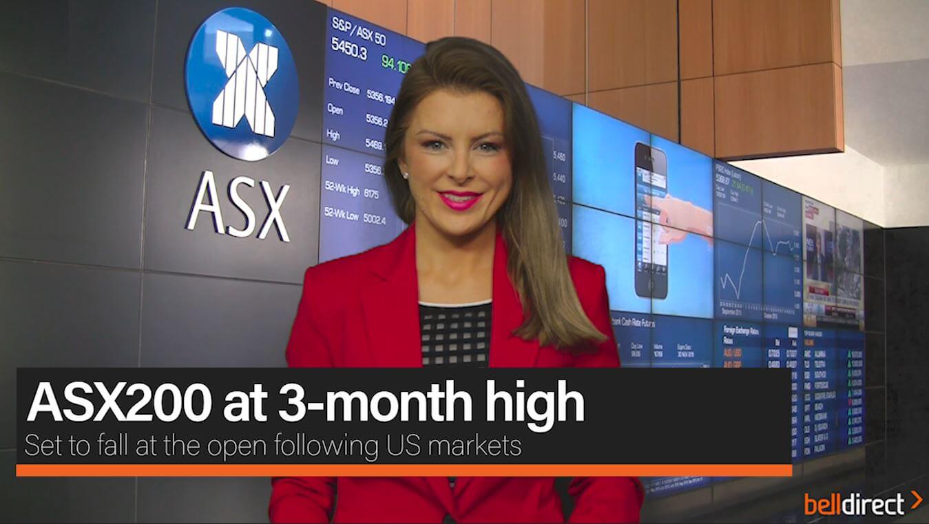 ASX200 at 3-month high