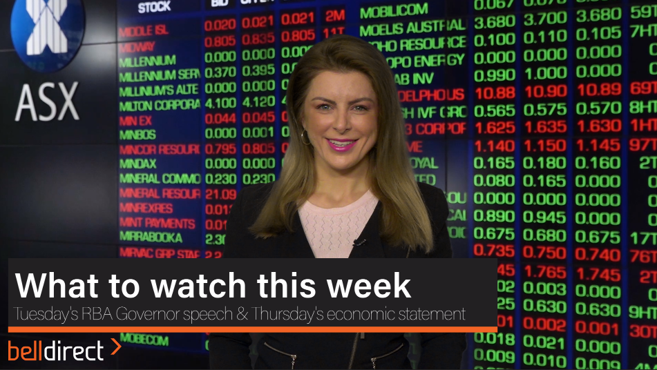 What to watch this week