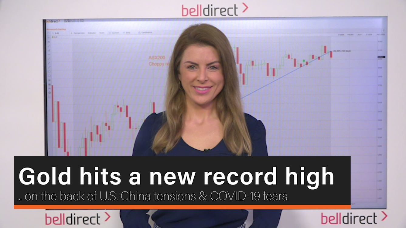 Gold hits a new record high