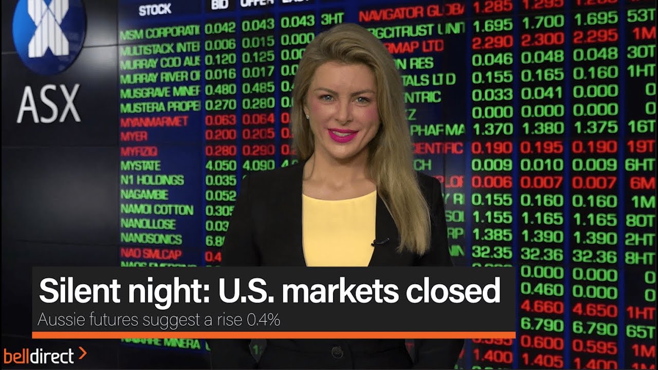 Silent night: U.S. markets closed