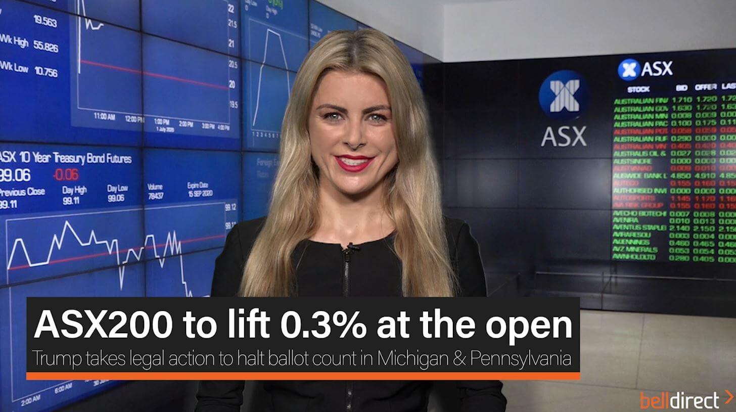 ASX200 to lift 0.3% at the open