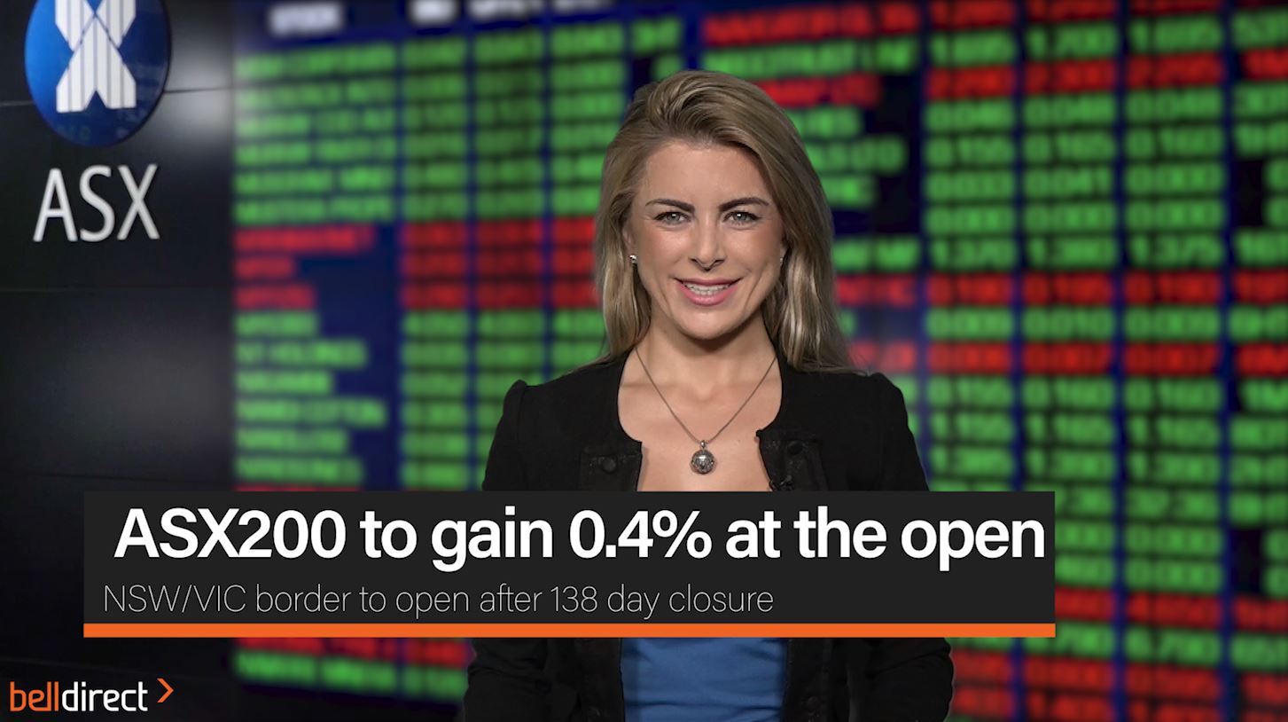 ASX200 to gain 0.4% at the open