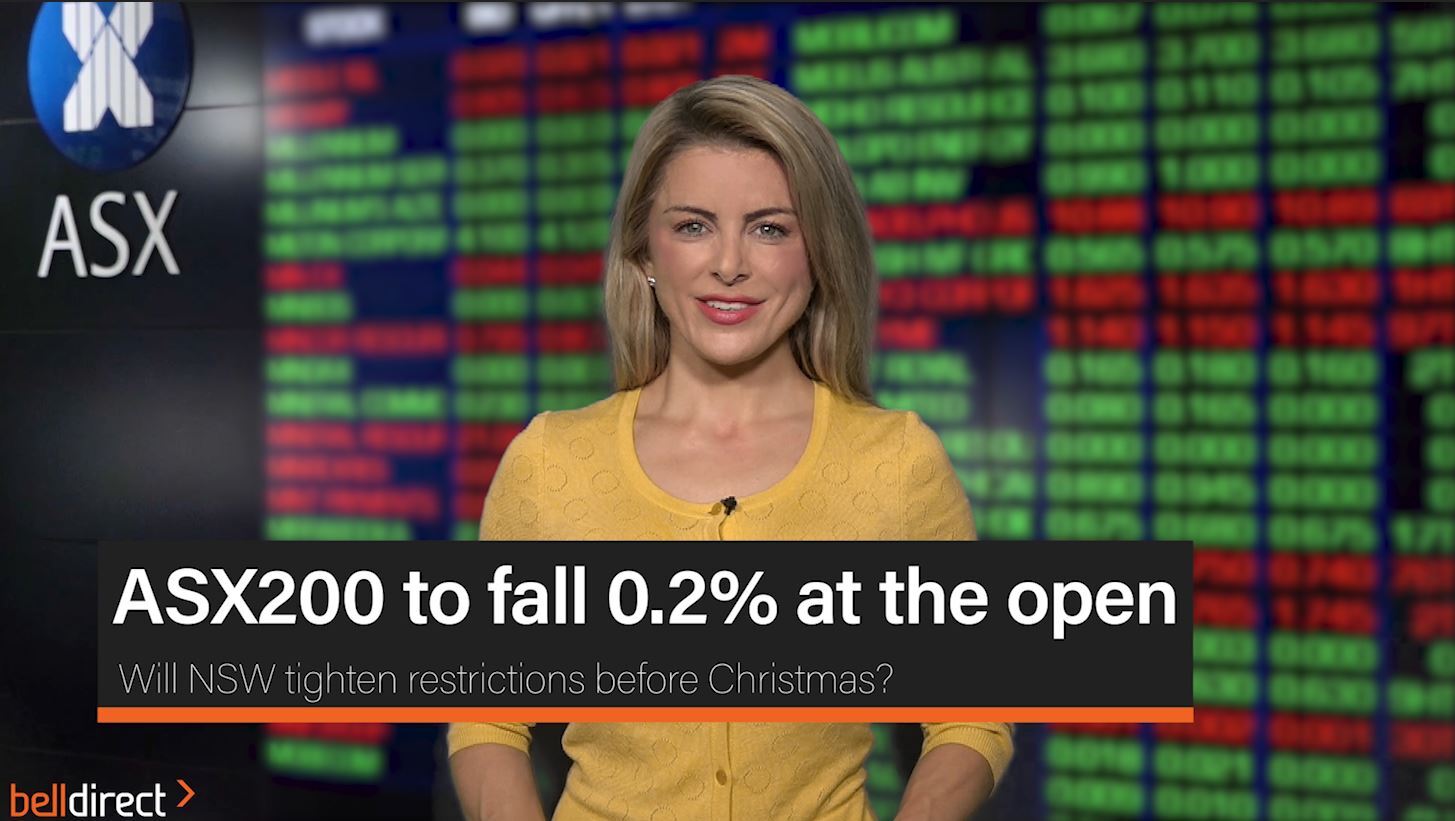 ASX200 to fall 0.2% at the open