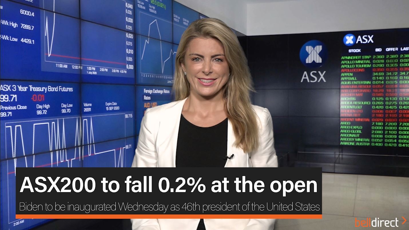 ASX200 to fall 0.2% at the open