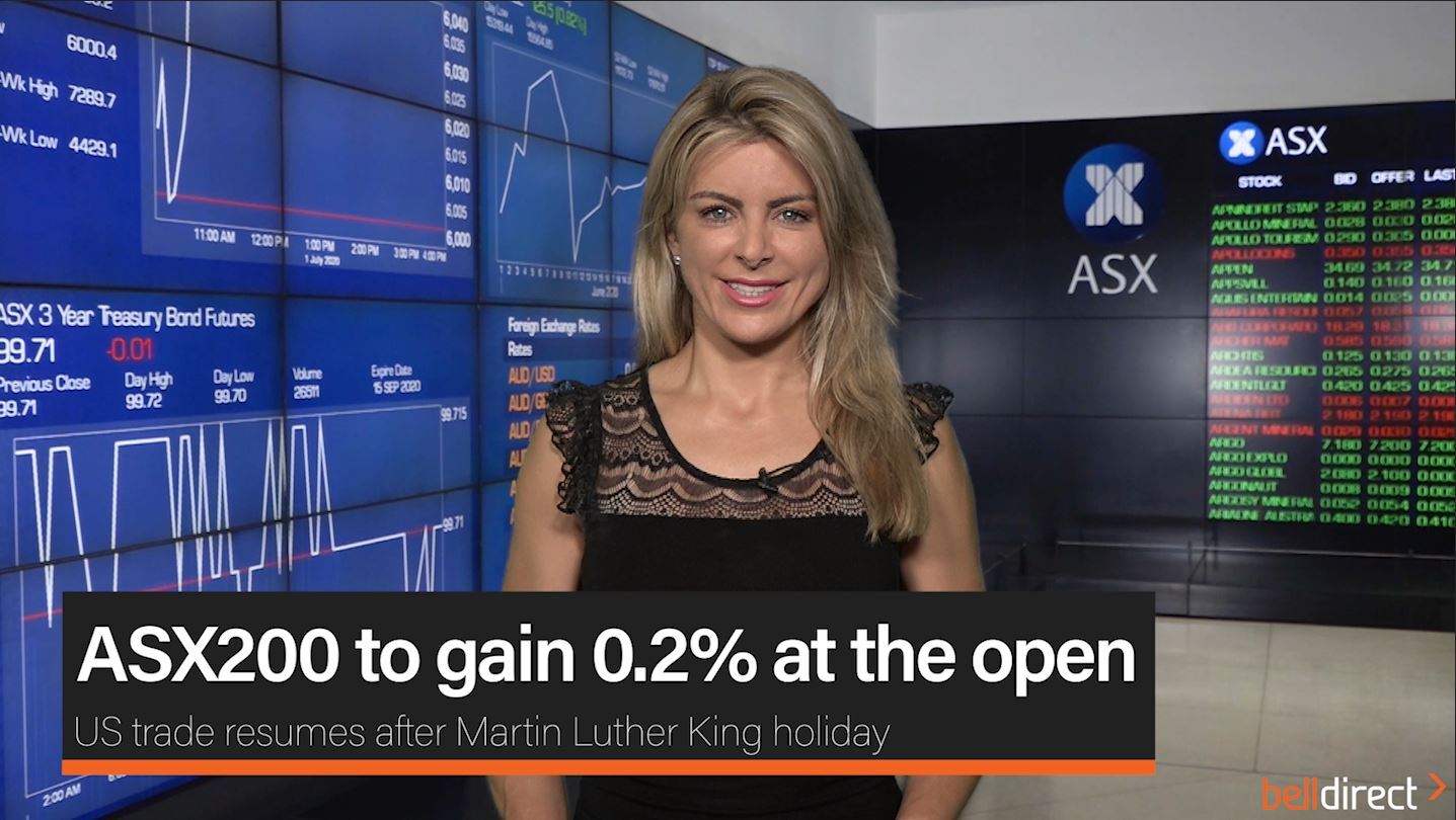 ASX200 to gain 0.2% at the open