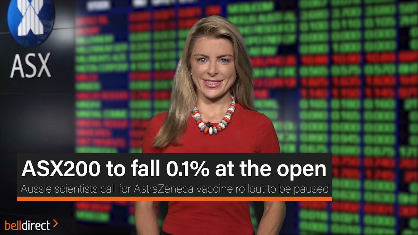 ASX200 to fall 0.1% at the open