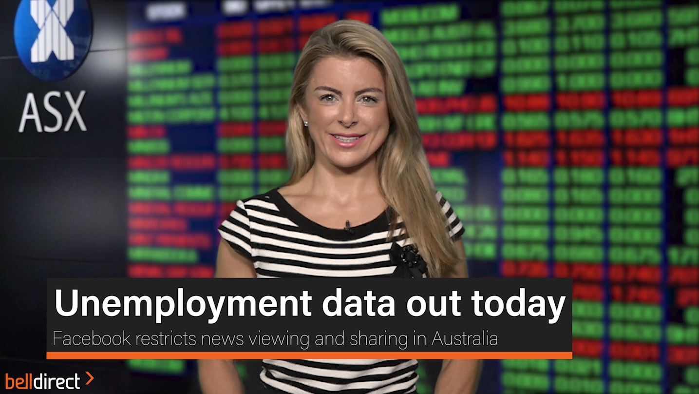 Unemployment data out today