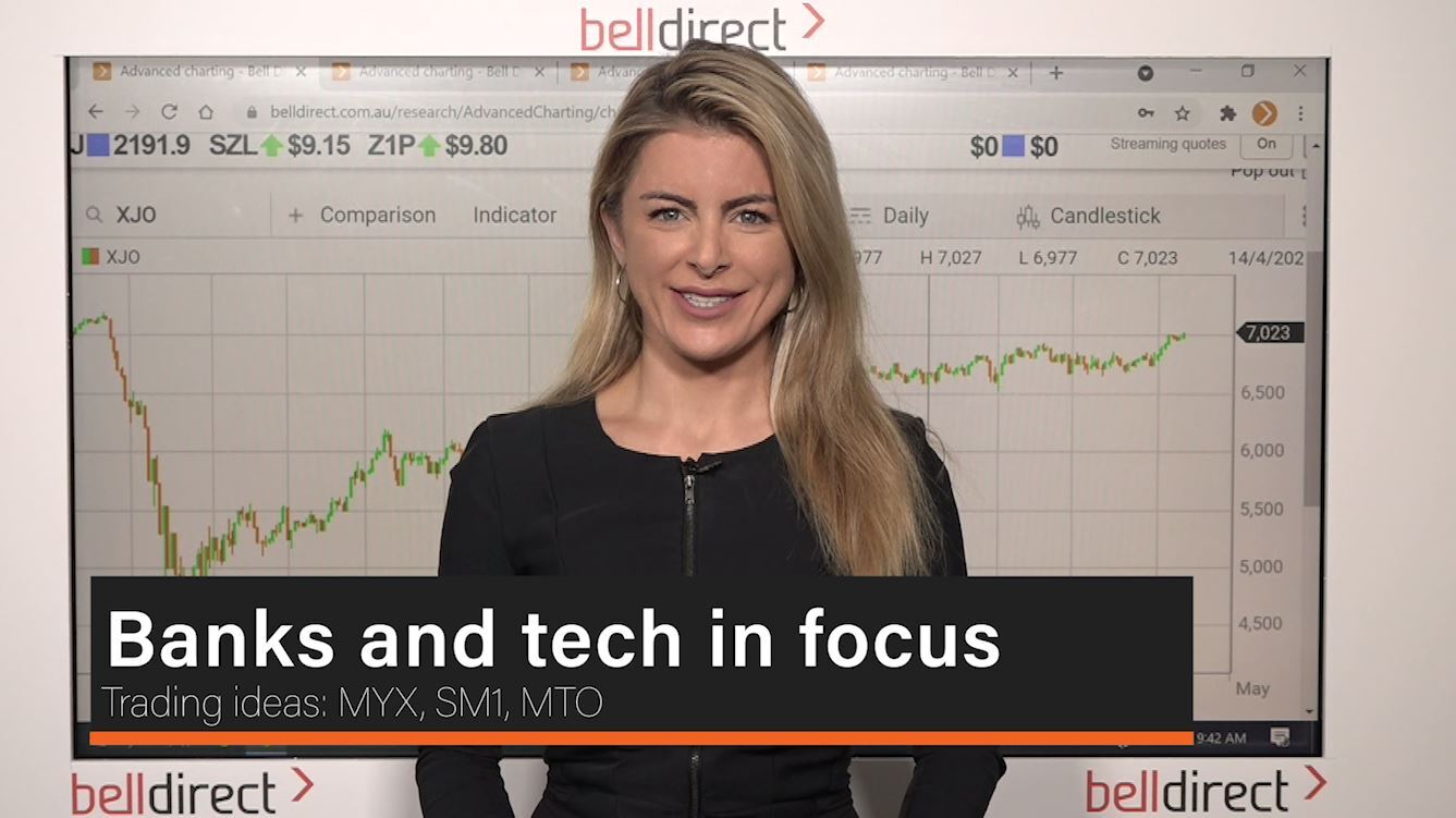 Banks and tech in focus