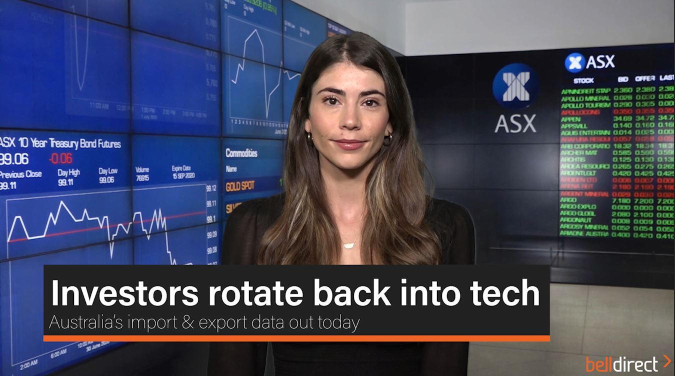 Investors rotate back into tech