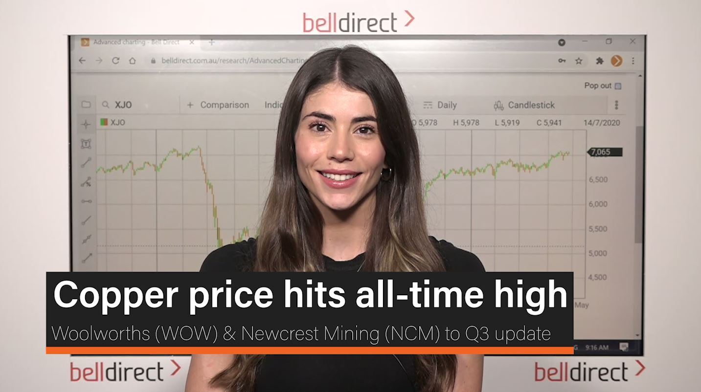 Copper price hits all-time high