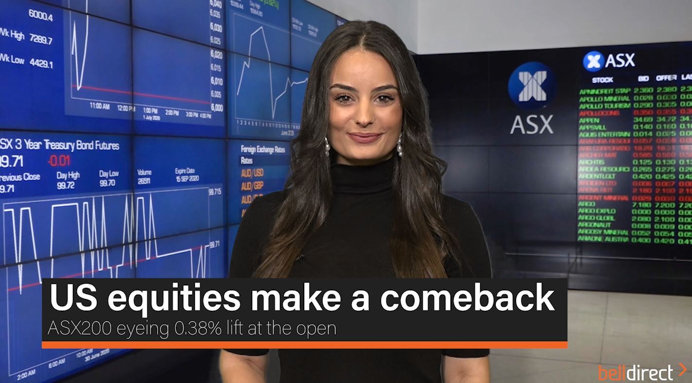 US equities make a comeback