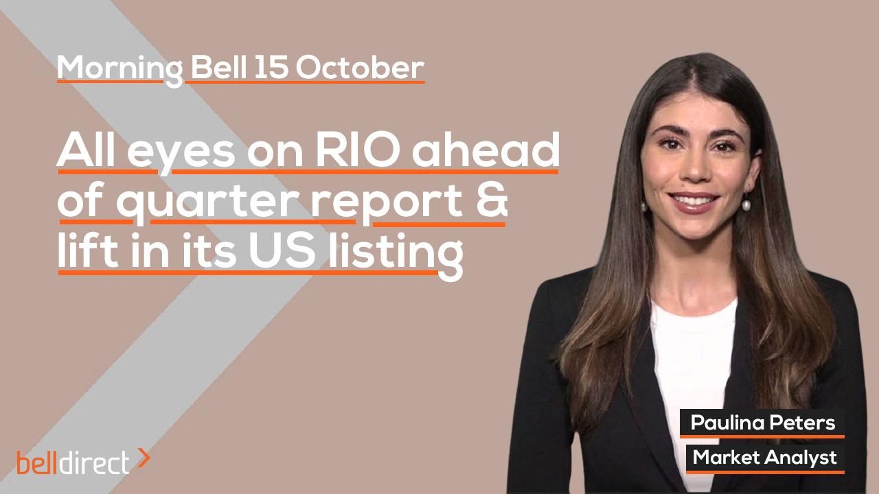 All eyes on RIO ahead of quarter report & lift in its US listing