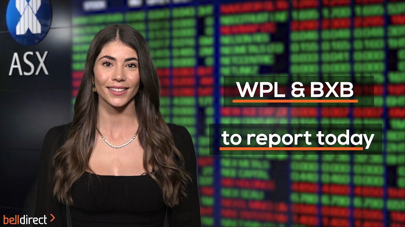 WPL & BXB report today