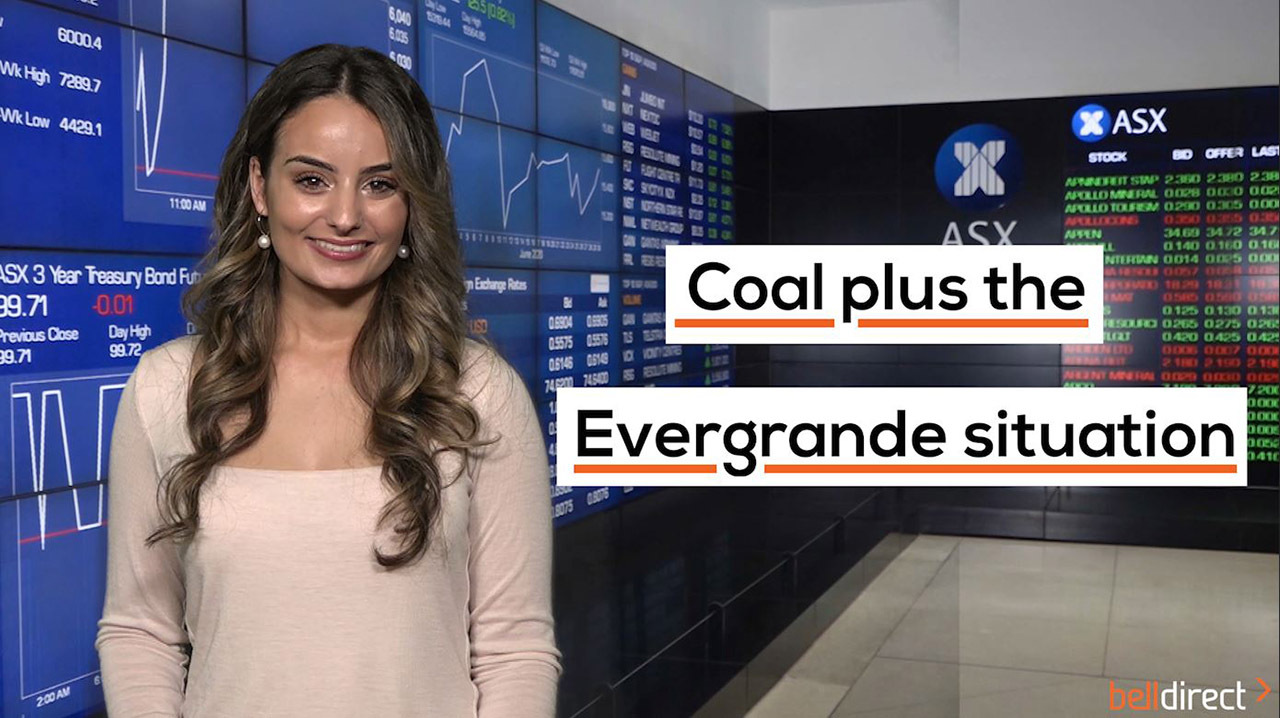 Coal plus the Evergrande situation