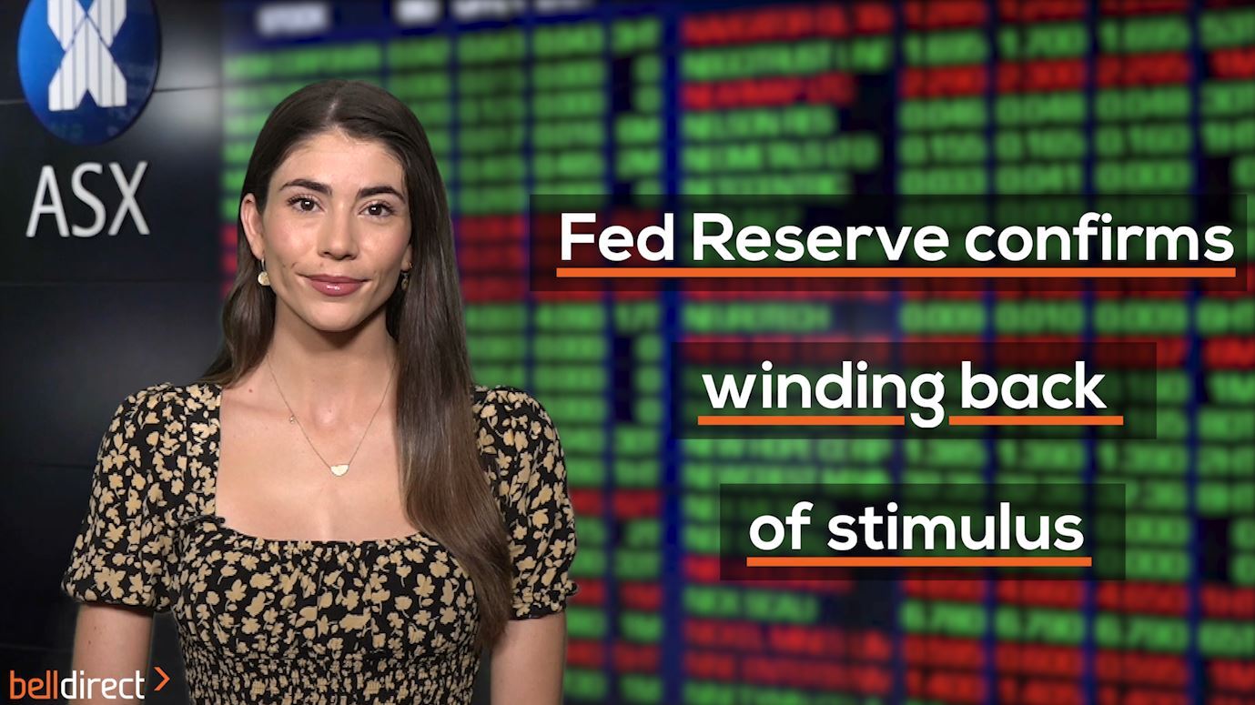 Fed Reserve confirms winding back of stimulus