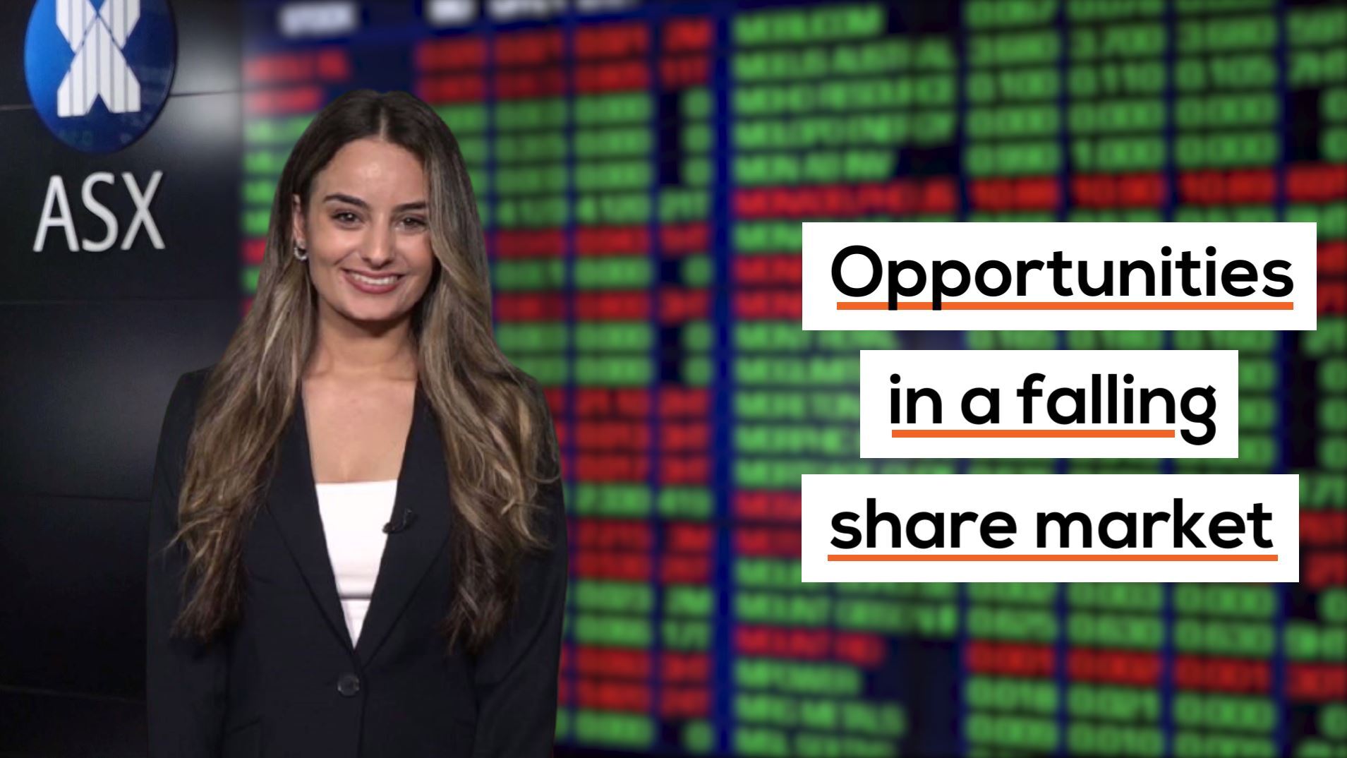 Opportunities in a falling share market