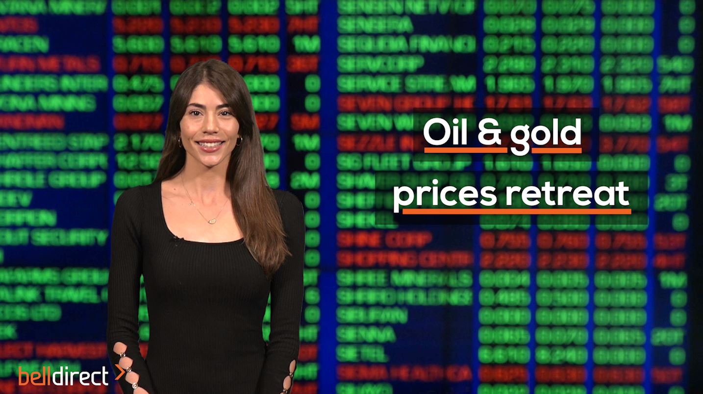Oil & Gold prices retreat