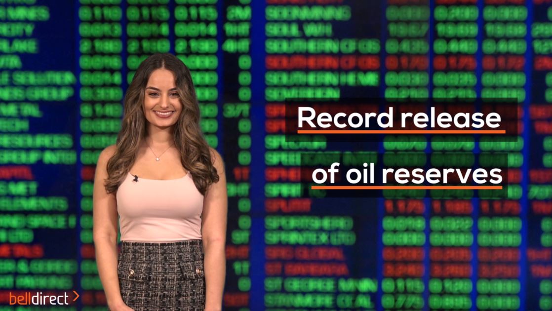 Record release of oil reserves