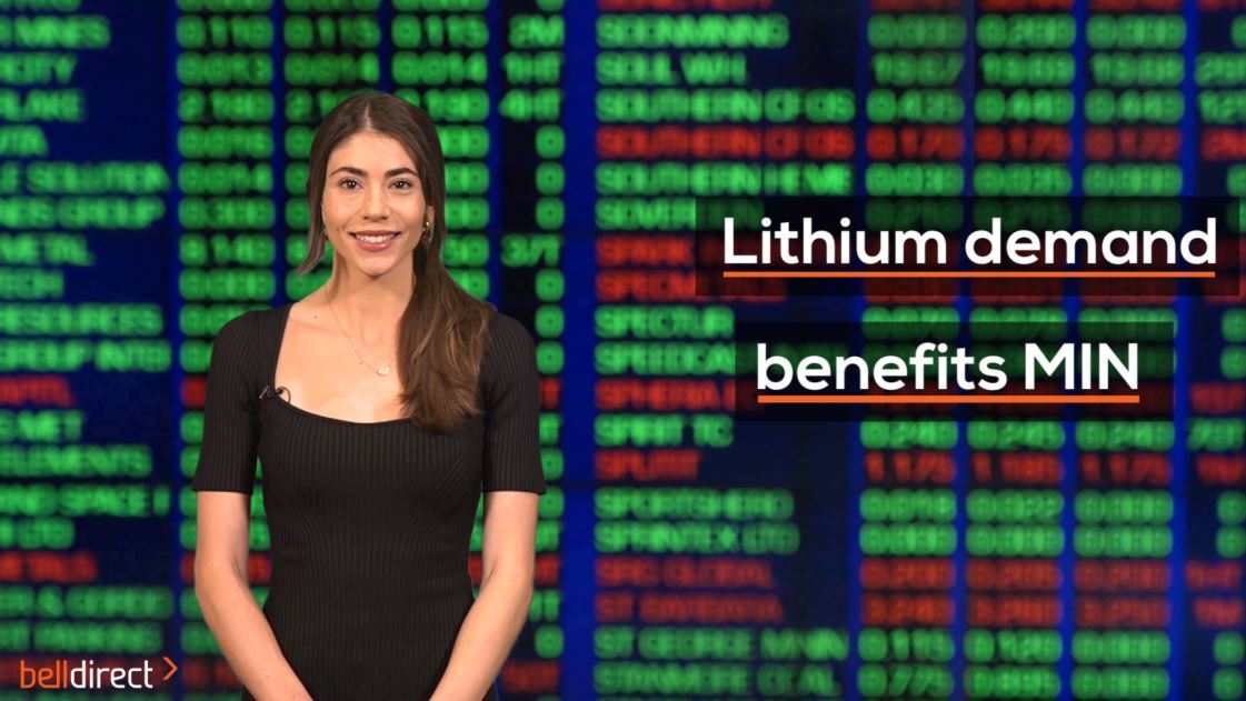 Lithium demand benefits MIN