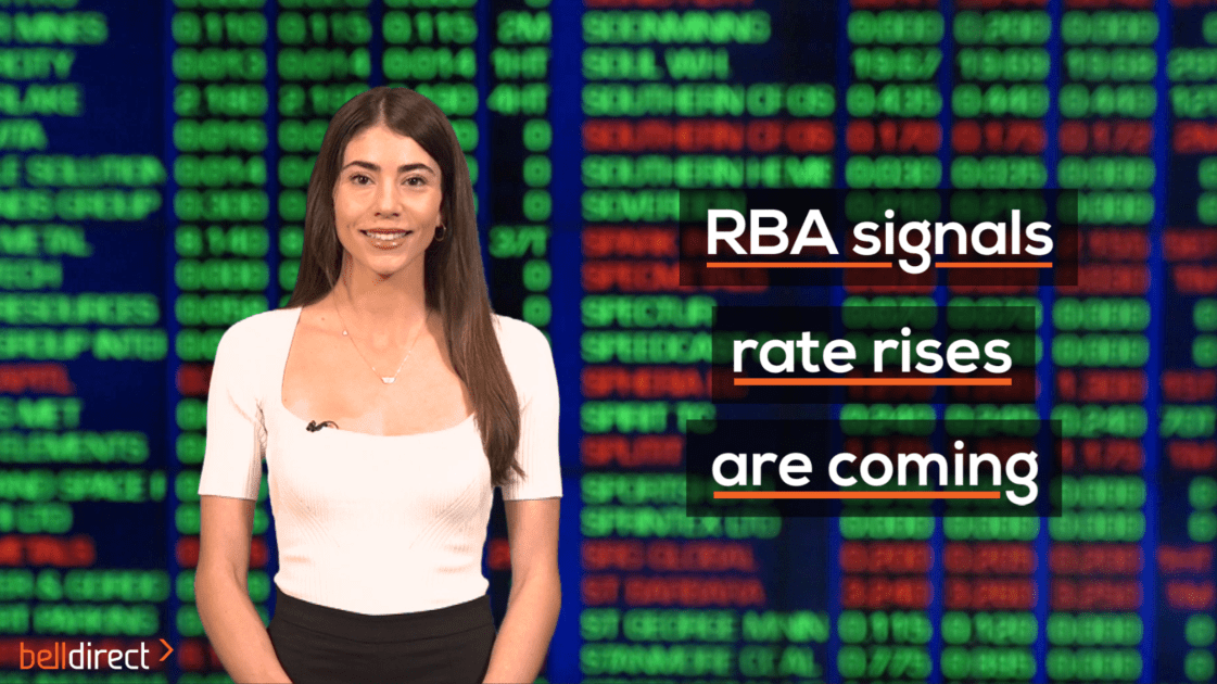 RBA signals rate rises are coming