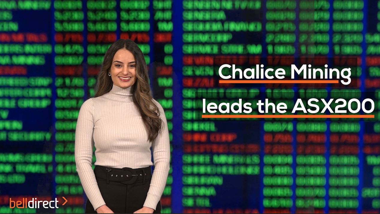 Chalice Mining leads the ASX200