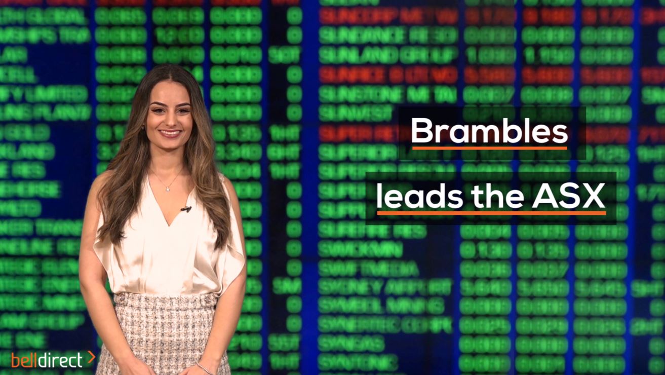 Brambles leads the ASX