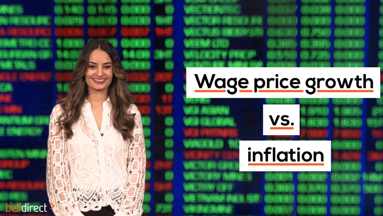 Wage price growth vs. inflation
