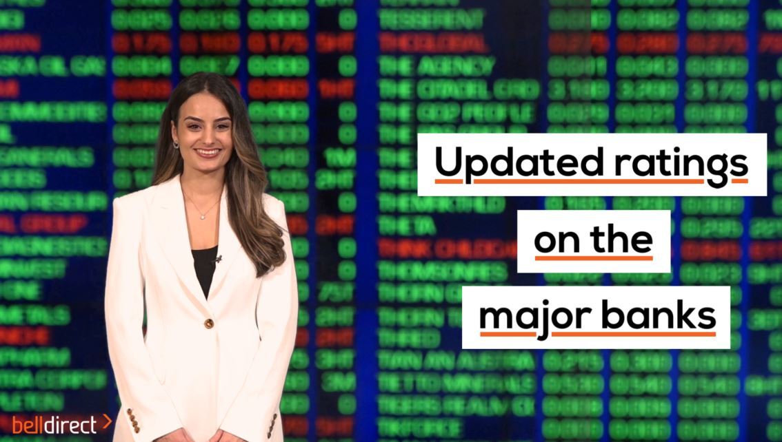 Bell Potter & Citi's ratings on the major banks