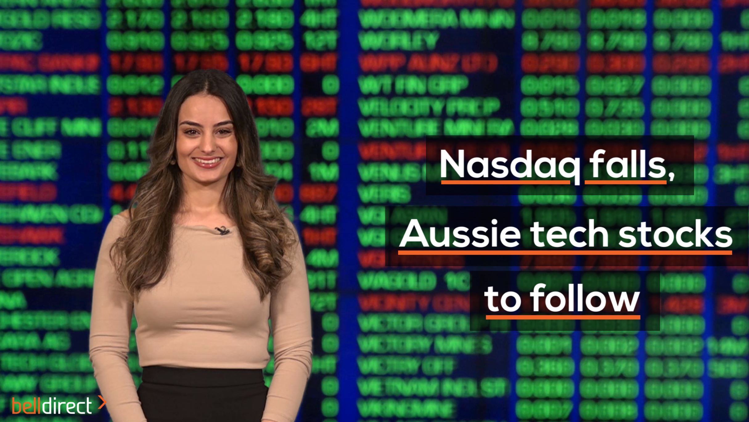 Nasdaq falls, ASX tech stocks set to follow