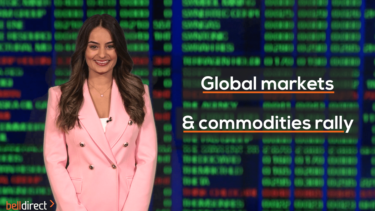 Global markets & commodities rally
