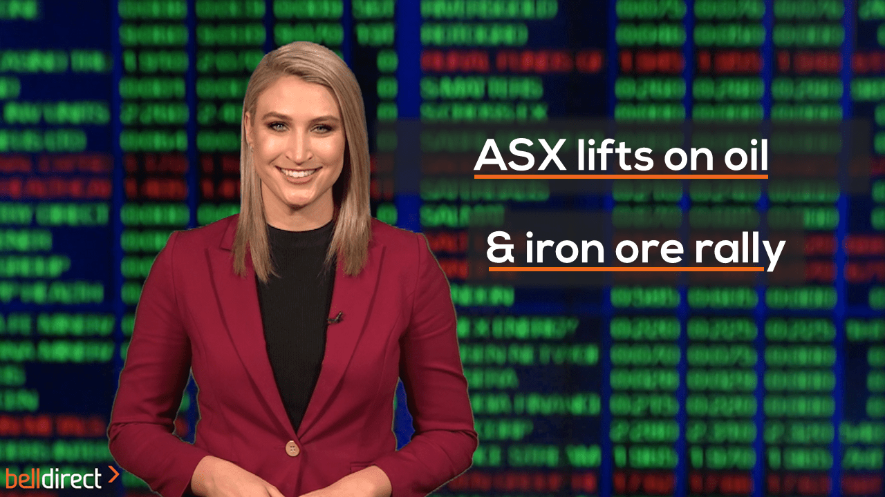 ASX lists on oil & iron ore rally