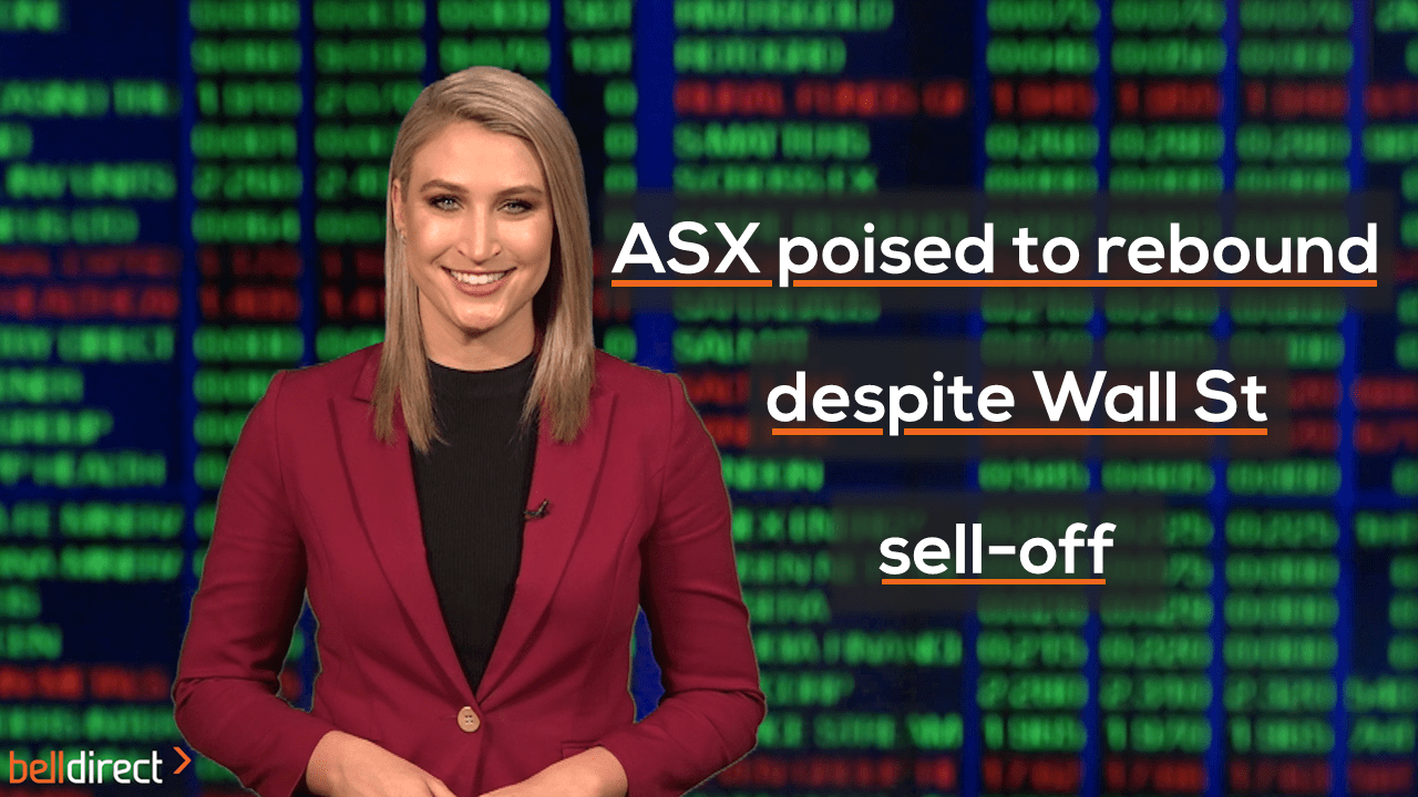 ASX poised to rebound despite Wall St sell-off