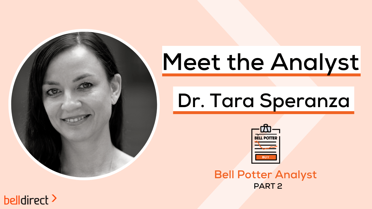 Meet the Analyst, Dr. Tara Speranza Part 2